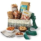 Harry &amp; David Snack Attack Basket, Popcorn, Nuts, Dried Fruit Gift