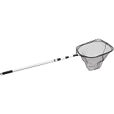 Ego S1 Slider Fishing Net, Ultimate Fishermen&rsquo;s Tool Fixed Handle, Replaceable Head, Salt &amp; Freshwater, 102" Handle, Small 14x18 Inch Hoop