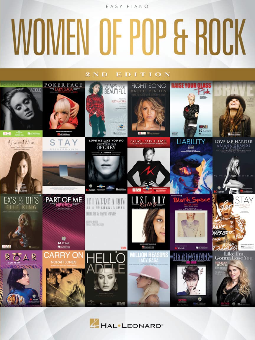 Women of Pop & Rock: Second Edition: Easy Piano