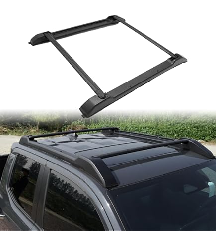 260LBS Roof Rack Cross Bars Kit For 2024 2025 Toyota Tacoma Double Cab