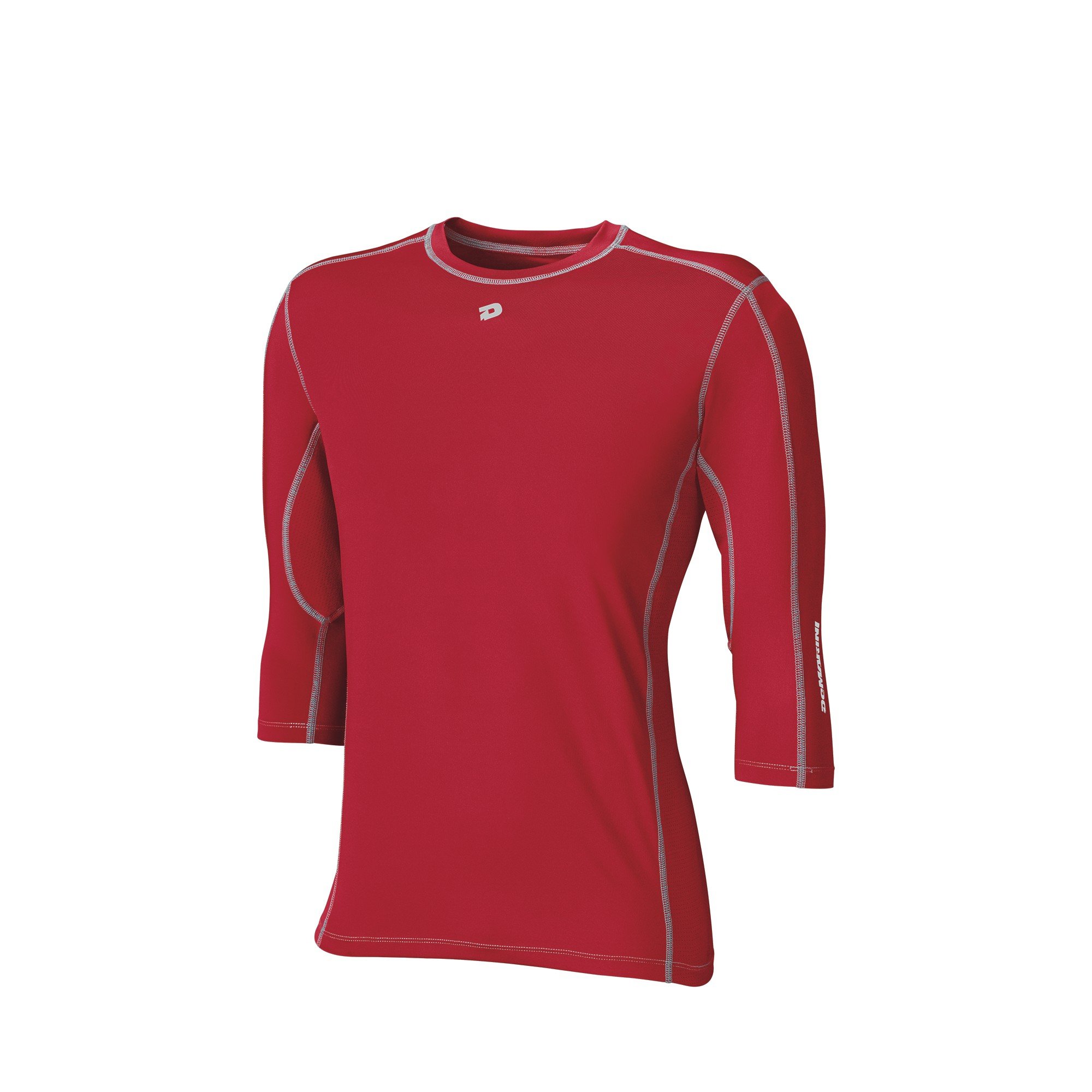 DeMarini Youth Comotion Mid Sleeve, Escarlata, Pequeño