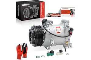 A-Premium Air Conditioner AC Compressor with Clutch Compatible with Honda CR-V 1.5L 2017-2022, Civic 1.5L 2016-2021