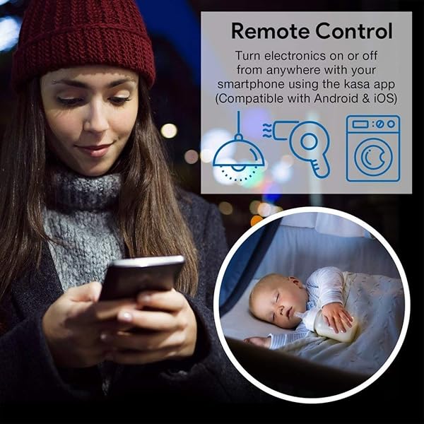 Ashley GAO Interruptor de luz inteligente WiFi temporizador universal aplicacin de control remoto inalmbrico funciona con Alexa Google Home Smart Home