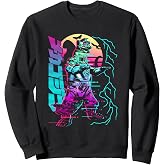 Godzilla Neon Mechagodzilla Movie Sweatshirt