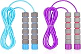Flintronic Skipping Ropes for Children 2 Pack 260 cm Adjustable Foam Handles view 9