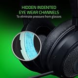 Razer Kraken Cross-Platform Wired Gaming Headset with 50 mm Drivers Black view 5