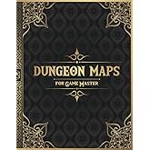 Dungeon Maps for Game Master: 50 Unique and Customizable Dungeon Maps for DnD Tabletop Role-Playing Games