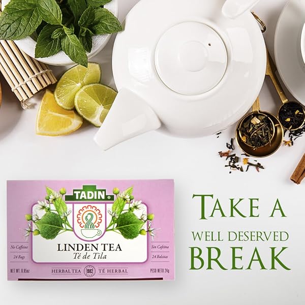 TADIN TILA HERBAL TEA, LINDEN 24 EA ( PACK OF 1 )