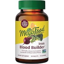Amazon.com: MegaFood Blood Builder - Iron Supplement Clinically ...
