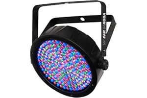 Chauvet SlimPar 64 RGBA LED DMX512 Par Can with Added Amber LEDs and Power Linking