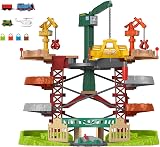 Thomas & Friends Multi-Level Track Set GXH09 with Thomas Percy Harold Engines view 3