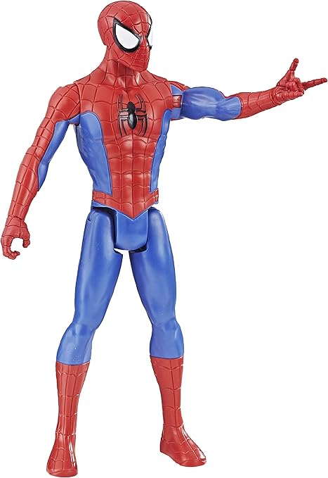 marvel spiderman titan hero figure 4 pack