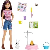 Barbie It Takes Two Skipper Doll &amp; Accessories, Camping Playset with Doll, Campfire, Pet Bunny, Sticker Sheet &amp; More