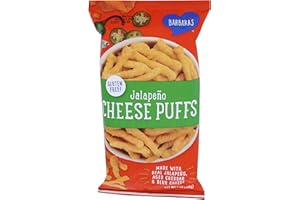 BARBARA'S BAKERY Barbaras Bakery, Puffs Cheese Jalapeno, 7 Ounce