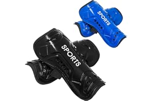 AIMISICAR Soccer Shin Guards Toddler Kids Youth, Shin Pads and Long Soccer Socks for 3-15 Years Old Boys and Girls for Football Games, Lightweight and Breathable Soccer Equipment