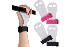 TOBWOLF 2 Pairs Gymnastics Grips, Grips for Gymnastics, Gymnastics Hand Grips, Gymnastic Palm Hand Grips Protectors, Gymnasti