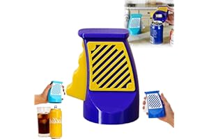 BooElegr Soda Can Opener Tool, Beer Can Opener, One Handed Can Opener, Avoid Nail Injuries for All Ages (B)