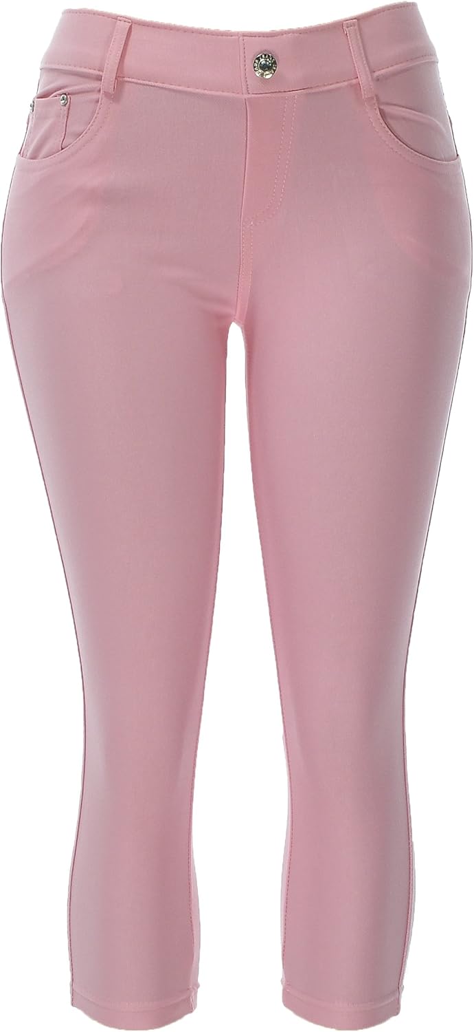stretch capri jeggings