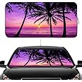 Windshield Sun Shade Eyes (Sunset Purple-L)