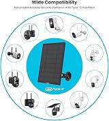 ieGeek Solar Panel with 3m Type-C Cable and 360° Bracket for ieGeek Cameras view 4