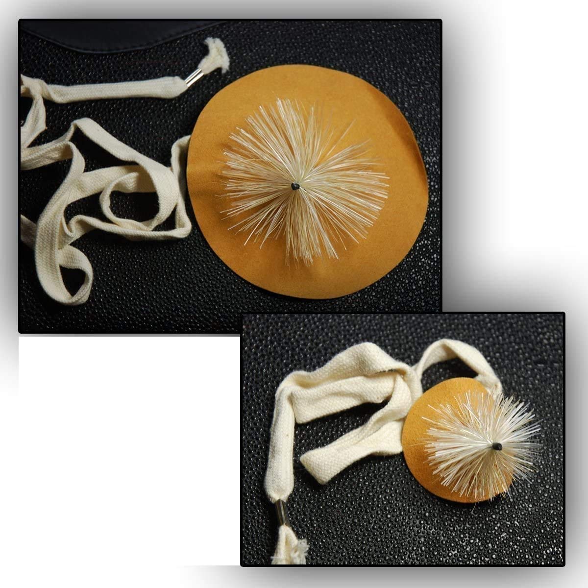 2 Pull Through Cloths for Alto or Tenor Saxophone (1 x body, 1 x neck)