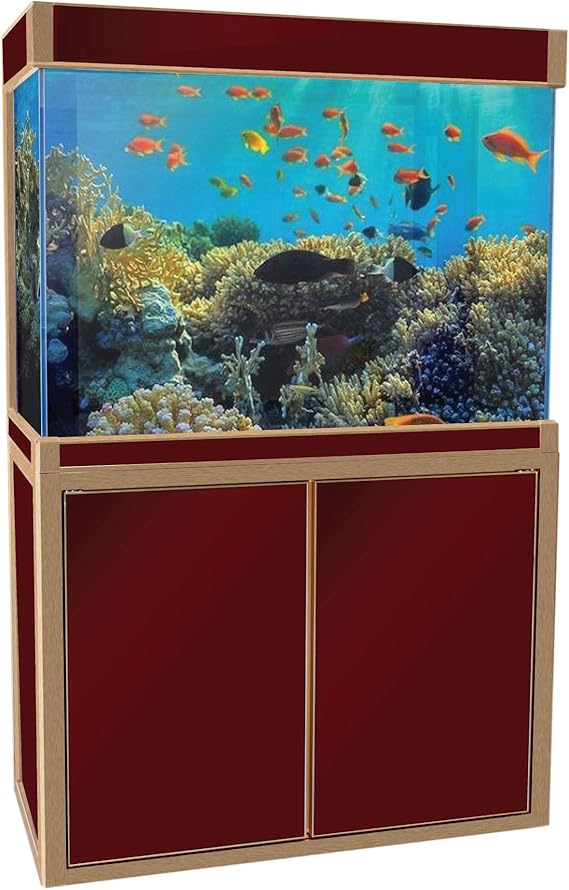 Aqua Dream 100 Gallon Aquarium Fish Tank with Upright