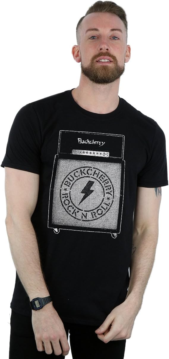 Buckcherry Herren Rock N Roll Amplifier T Shirt Amazon De Bekleidung