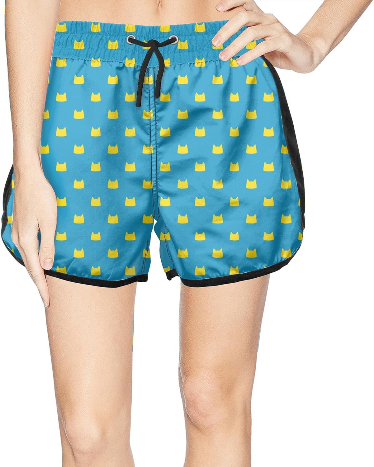 Blue face yellow shorts Clearance
