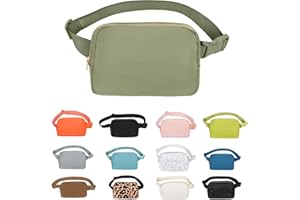 VOROLO Waist Pack for Running Fanny Pack for Women and Men Gift Crossbody Belt Bag Bum Bag with Adjustable Strap for Sports for Men and Women