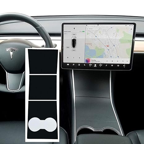 Amazoncom Tesla Model 3 Console Wrap Kit Sticker Matrix