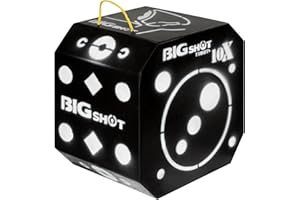 BIGSHOT Titan 10XS Foam Archery Block: Durable Broadhead Target for Backyard Crossbow & Bow Hunting - Premium Foam Archery Target for Precision Shooting