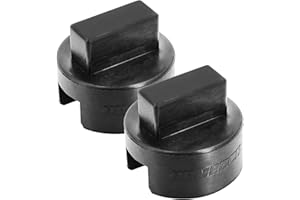 URMECCH Car Jack Stand Adapters for Mercedes Benz A B C E Class Coupe GLS GL M R S W203 W204 W212 W211 W164, Rubber Jack Pad for SUV Universal - Fits 2-3 Tons Jackstand (Post: 27mm), 2pc