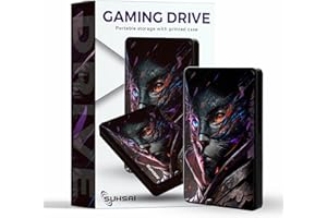 SUHSAI Sushai Gaming Hard Drive 1TB Portable External Hard Drive USB 3.0 Storage Drive 2.5 HDD Compatible with Laptop Compute