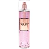 Paris Hilton Rose Rush Body Spray for Women | Floral and Fruity Fragrance | Notes of Rose Petals, Papaya and Amber | Feminine, Flirty and Long-Lasting | 8 Oz