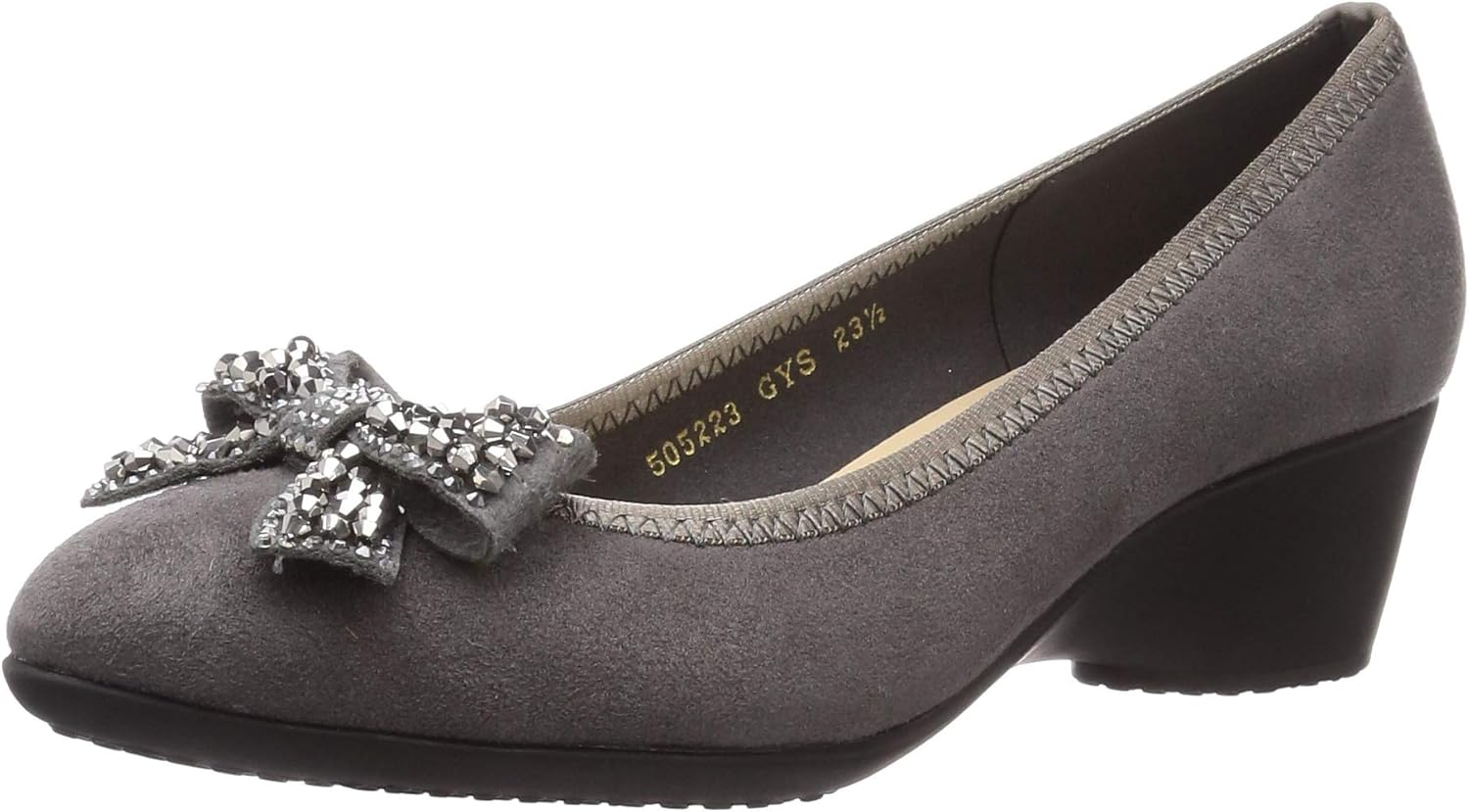 【ブリジットバーキン】ウォーク ビジューリボンウォーキングパンプス レディース GYS