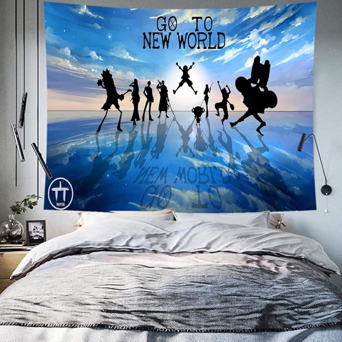 Tapestries For Bedroom Animation One Piece Tapestry Background Cloth 