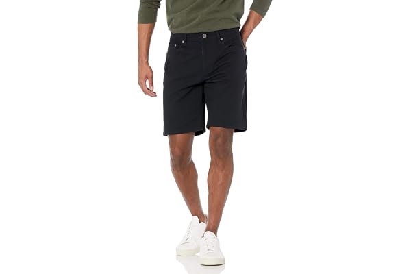 Amazon Essentials Mens Straight-fit 9" Inseam Stretch 5-Pocket Shorts
