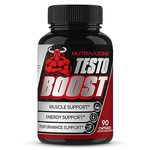 Nutraazone Testosterone Booster for Men, Male Enhancement, Long