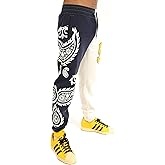 SCREENSHOT Fleece Pants 3202 Mens Streetwear Urban Fit Fleece Pants - Stacked Flare Sweatpants Ribbed Wasteband Drawstring
