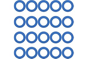 AXGSRV 20 Pcs Lower Gearcase Drain Gaskets Replacement for Mercury Mercuiser 12-19183, 12-19183-3, 12-20260