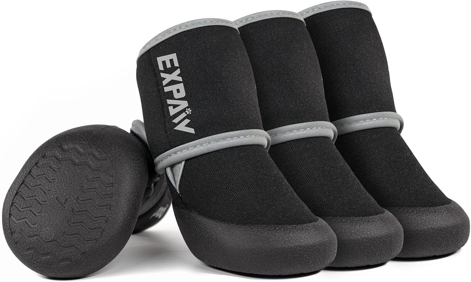 Photo 1 of 2xl EXPAWLORER Waterproof Dog Shoes for  Large Dogs, Dog Shoes for Hot Pavement, Hiking Walking, Reflective Dog Booties for Outdoor Snow Rain Days, Anti-Slip Dog Boots & Paw Protectors