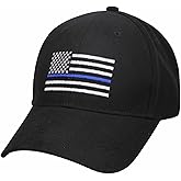 Trade Winds USA Thin Blue Line Flag Low Profile Baseball Hat USA Flag Cap