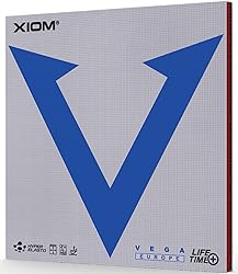 XIOM 10431 Table Tennis Rubber Soft Back Vega