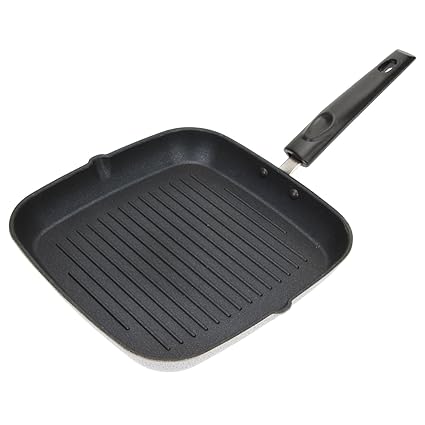 EazyGrill Non Stick Grill Pan 250MM_Aluminium
