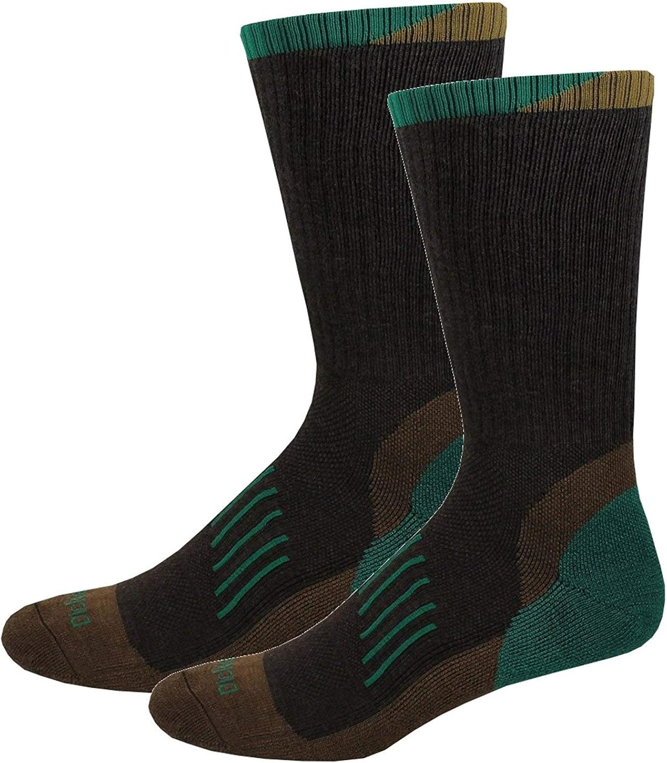 Dickies Men's All Season Steel Toe Merino Wool Blend Crew Socks, Duck