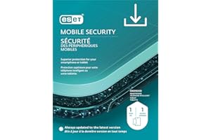 ESET Mobile Security Premium | Mobile Antivirus | 2025 Edition| 1 Device | 1 Year | Privacy | Payment Protection | Antiphishi