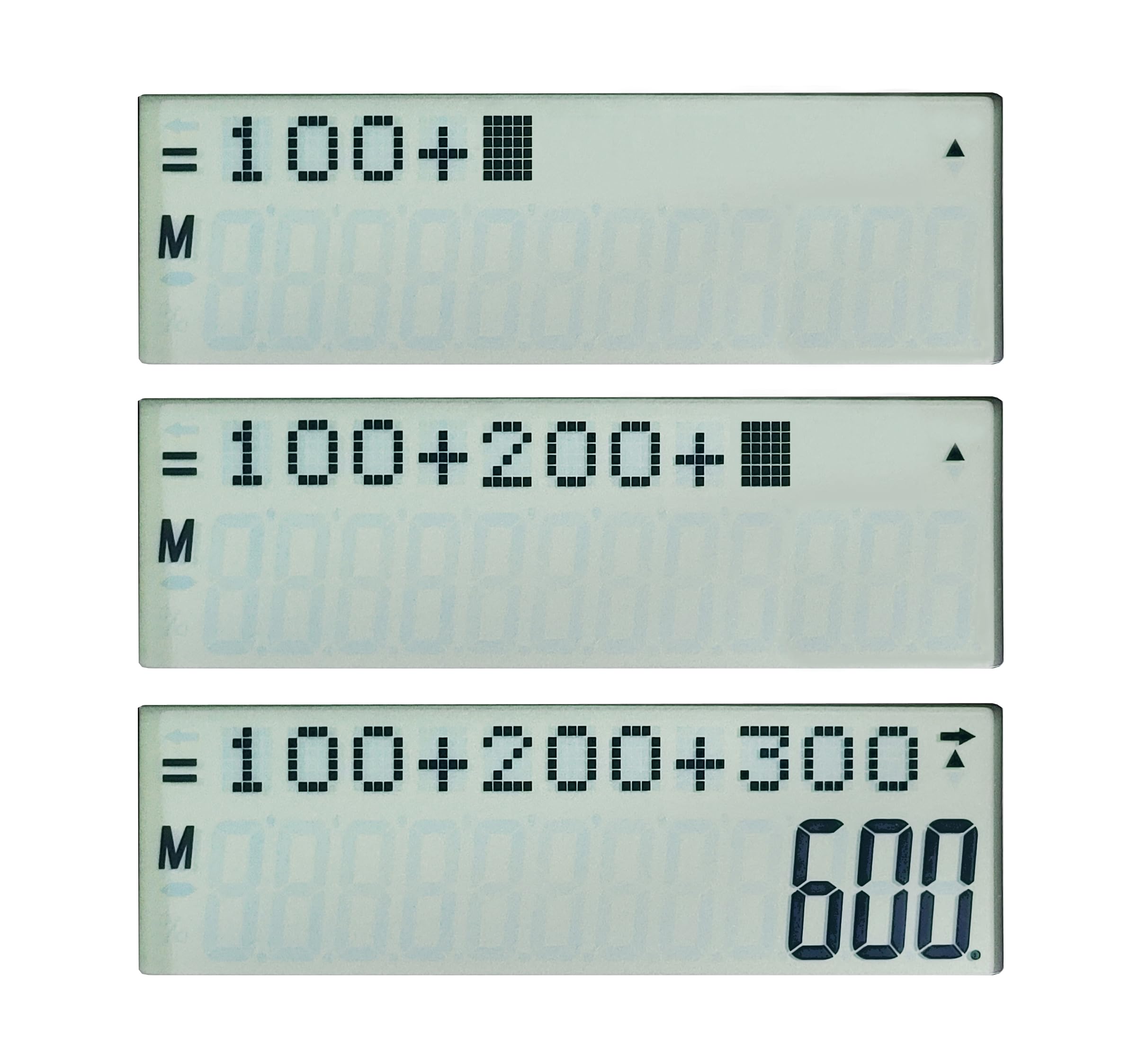 New, Two Line Display, Desktop Calculator. History Function- 30 Memories, Calculator with Large LCD for Home & Office Use, 4.5×7 inch (Silver)