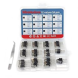 12 Values 54 Pcs Darlington Transistors Bipolar