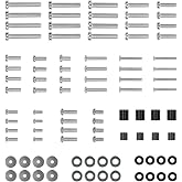 Mount-It! Universal TV Mounting Hardware Kit - VESA Wall Mount Screws, Washers &amp; Spacers (M4, M5, M6, M8) for TVs and Monitors - Fits 19" to 85" Screens, Compatible with Major TV Brands