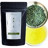 Emptea Sencha Japanese Green Tea Loose Leaf - Asamushi Light Steamed First Harvest Tea Masters Blend Oragnic Unsweetened Japanese Green Tea 2.82 oz (80g)